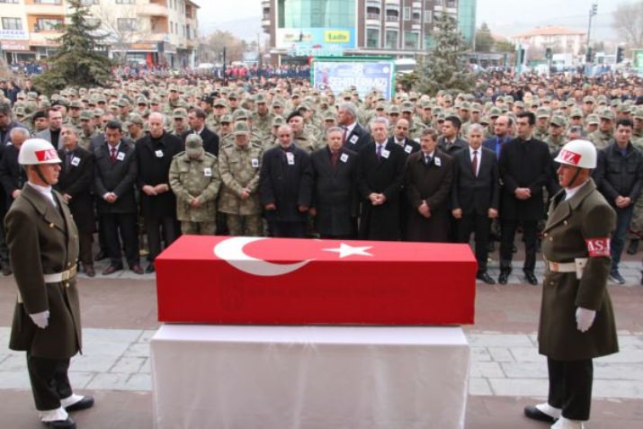 Şehit Astsubay Üstçavuş Özdemir’e Son Görev